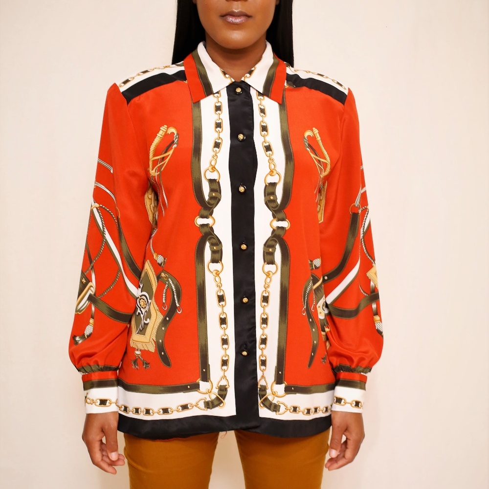 Vintage Baroque Top M/L